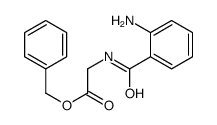 2-氨基苯甲酰甘氨酸苄酯结构式
