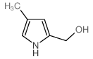 (4-Methyl-1H-pyrrol-2-yl)methanol Structure