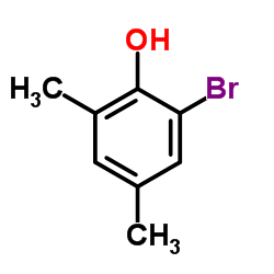 2-Bromo-4,6-dimethylphenol structure
