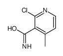 2-氯-4-甲基烟酰胺结构式