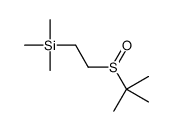 2-[(R)-tert-butylsulfinyl]ethyl-trimethylsilane Structure