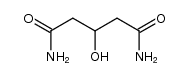3-hydroxy-glutaric acid diamide Structure