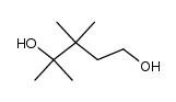 2,3,3-trimethylpentane-2,5-diol Structure