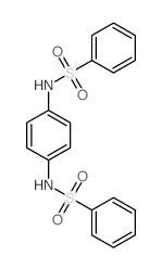 Benzenesulfonamide,N,N'-1,4-phenylenebis-结构式