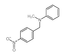 Benzenemethanamine,N-methyl-4-nitro-N-phenyl-结构式