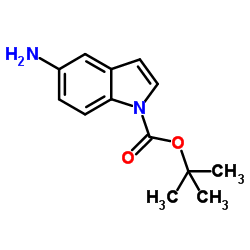 1-Boc-5-氨基吲哚图片