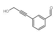 3-(3-羟基-1-丙炔基)-苯甲醛结构式