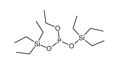 Aethoxy-bis-triaethylsilyloxy-phosphin结构式