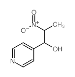 4-Pyridinemethanol, a-(1-nitroethyl)- structure