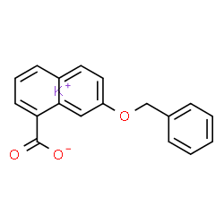 7-(BENZYLOXY)-2-NAPHTHOIC ACID Structure