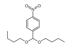 1-(dibutoxymethyl)-4-nitrobenzene结构式