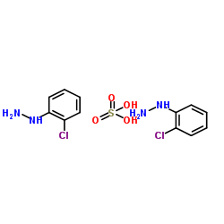2-氯代苯肼硫酸盐结构式