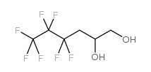 4,4,5,5,6,6,6-Heptafluorohexane-1,2-diol Structure