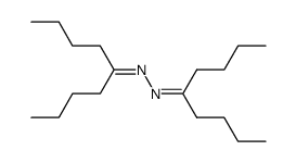 bis-(1-butyl-pentylidene)-hydrazine Structure