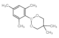 2,4,6-Trimethylbenzeneboronic acid neopentyl glycol cyclic ester Structure