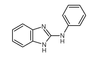 2-苯基氨基苯并咪唑结构式
