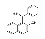 (S)-(+)-1-(Alpha-氨基苄基)-2-萘酚结构式