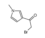 Ethanone, 2-bromo-1-(1-methyl-1H-pyrrol-3-yl)- (9CI) picture
