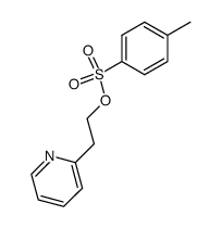 2-(2-pyridinyl)-ethyl 4-methylbenzenesulfonate结构式