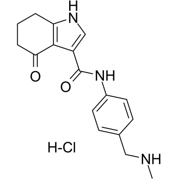 CP-409092 hydrochloride结构式