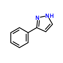 3-苯基-1H-吡唑结构式