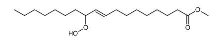 methyl (E)-11-hydroperoxyoctadec-9-enoate结构式