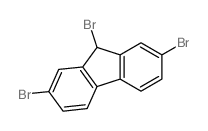 9H-Fluorene,2,7,9-tribromo- Structure