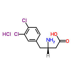 (S)-3-氨基-4-(3,4-二氯苯基)-丁酸盐酸盐图片
