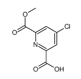 4-Chloro-6-(Methoxycarbonyl)picolinic acid结构式