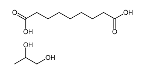 壬二酸-1,2-丙二醇聚酯结构式