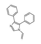 1-ethenyl-4,5-diphenylimidazole结构式