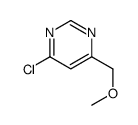 4-氯-6-(甲氧基甲基)嘧啶结构式