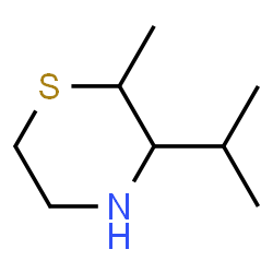Thiomorpholine, 3-isopropyl-2-methyl- (8CI)结构式