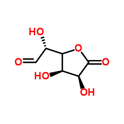 D-葡萄糖醛酸内酯结构式