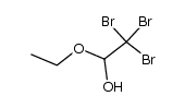 2,2,2-tribromo-1-ethoxy-ethanol结构式