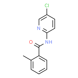 N-(5-Chloro-2-pyridinyl)-2-methylbenzamide结构式