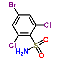 4-Bromo-2,6-dichlorobenzenesulfonamide structure