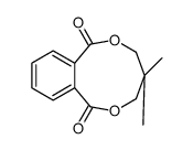 2,2-dimethylpropane-1,3-diyl phthalate结构式