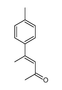 4-(4-methylphenyl)pent-3-en-2-one结构式