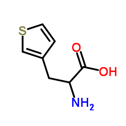 3-(3-噻吩基)-DL-丙氨酸结构式