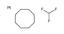 cyclooctane,fluoroform,platinum Structure