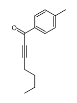 1-(4-methylphenyl)hept-2-yn-1-one Structure