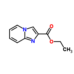 咪唑并[1,2-|a|]吡啶-2-羧酸乙酯结构式