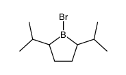 1-bromo-2,5-di(propan-2-yl)borolane结构式