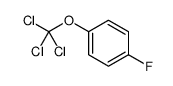 1-fluoro-4-(trichloromethoxy)benzene Structure