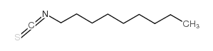 1-异硫代氰酸壬酯结构式