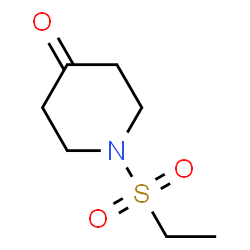 1-(乙磺酰基)哌啶-4结构式