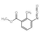 3-异氰酸-2-甲基苯甲酸甲酯结构式