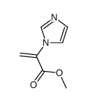 (9ci)-alpha-亚甲基-1H-咪唑-1-乙酸甲酯结构式