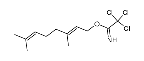 geranyl 2,2,2-trichloroacetimidate Structure